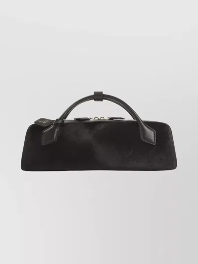 Alaïa Teckel Calf Hair Handheld Clutch