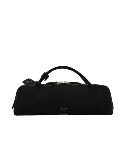 ALAÏA ALAÏA TECKEL ZIPPED CLUTCH BAG