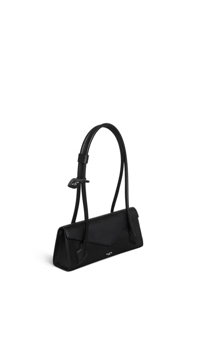 Alaïa Alaia Teckel Flap Mini Bag In Black