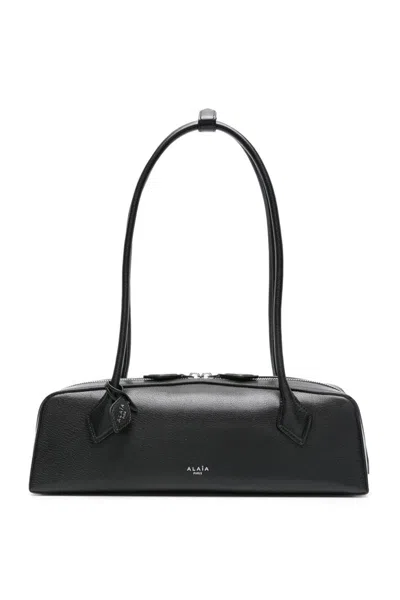 Alaïa Shoulder Bag In Black