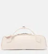 Alaïa Le Teckel Top-handle Bag In Grained Leather In Poudre