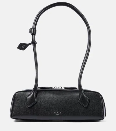 Alaïa Medium Elegant Handbag With Tubular Handles In Black