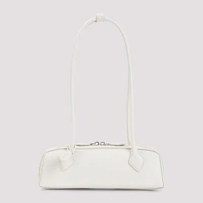 Alaïa Teckel Small Shoulder Bag In White