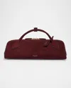 Alaïa Teckel Top-handle Bag In Suede And Leather