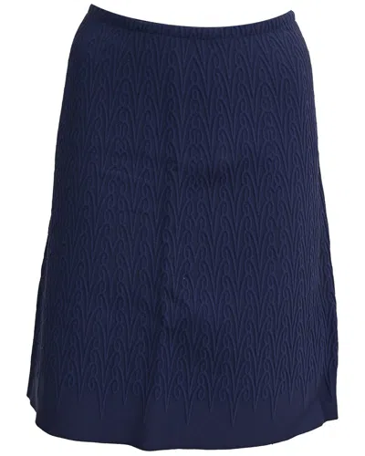 Pre-owned Alaïa Textured Knee-length Skirt