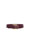 Alaïa Thin Belt In Red