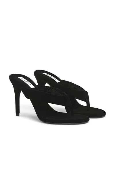 Alaïa Thong Mule In Black