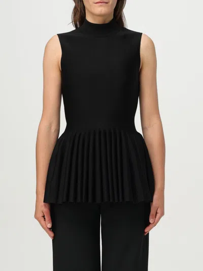 ALAÏA TOP ALAÏA WOMAN COLOR BLACK,G89908002