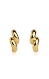 Alaïa Torison Clip-on Earrings In Gold