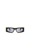 Alaïa Tortoiseshell-effect Sunglasses In Brown