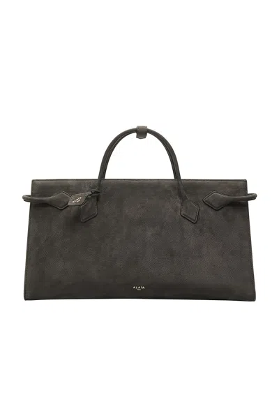 Alaïa Tote Bag In Gray
