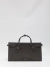 Alaïa Alaia Tote Bag Le Teckel In Nabuck In Gray