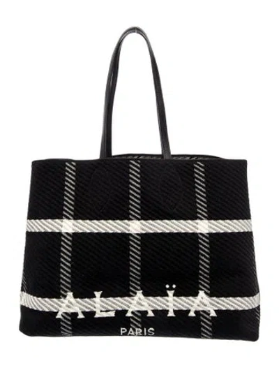 Pre-owned Alaïa Tote In Black