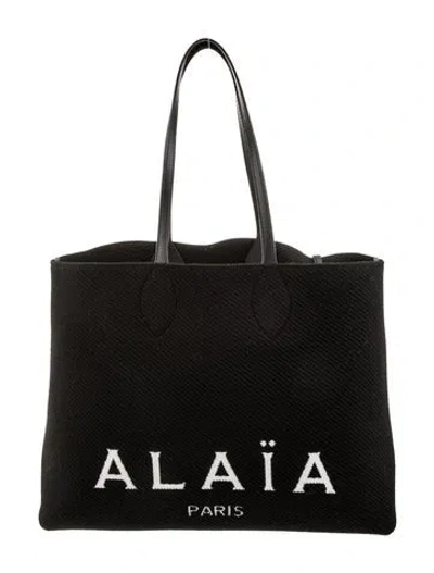 Pre-owned Alaïa Tote In Black