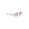 Alaïa Alaia Trasparent Acetate Sunglasses In Multi