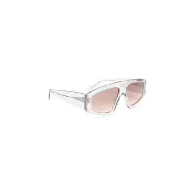 ALAÏA ALAIA TRASPARENT ACETATE SUNGLASSES