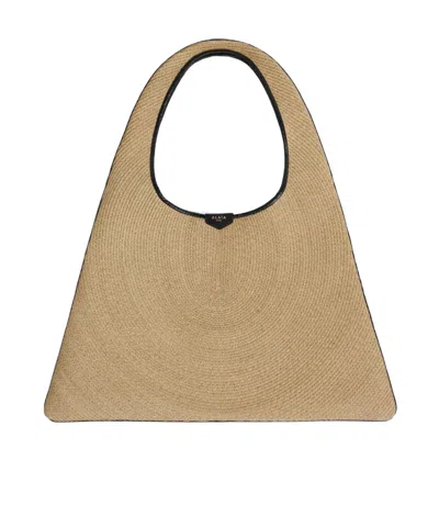 ALAÏA ALAÏA TRIANGULAR OPEN-TOP TOTE BAG