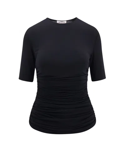 Alaïa Alaia T-shirts And Polos In Black