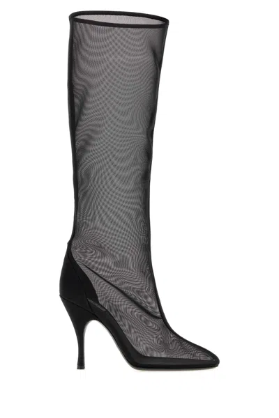 Alaïa Alaia Tube Boots 100 In Black