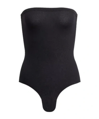 Alaïa Tube Top Jumpsuit In Black