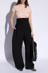 Alaïa Roseclair Zip-back Top For Women In Ss24 Collection In Pink