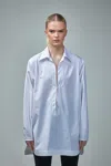 Alaïa Tunic Shirt Dress Dresses White In White