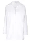 Alaïa Tunic Shirt Dress Dresses White