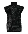 Alaïa Turtleneck Blouse In Black