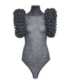 Alaïa Turtleneck Jumpsuit In Black