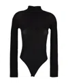 Alaïa High Neck Body In Black