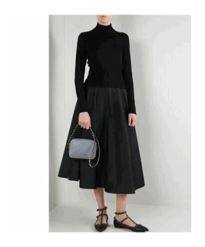 Alaïa Turtleneck Sweater In Black