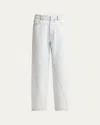 Alaïa Twisted Seam Mid-rise Jeans