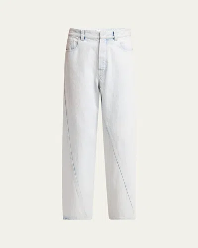 Alaïa Twisted Seam Mid-rise Jeans
