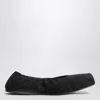 Alaïa Alaia Twotone Ballerina With Square Toe In Brown In Black