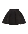Alaïa Wool-blend Miniskirt In Black