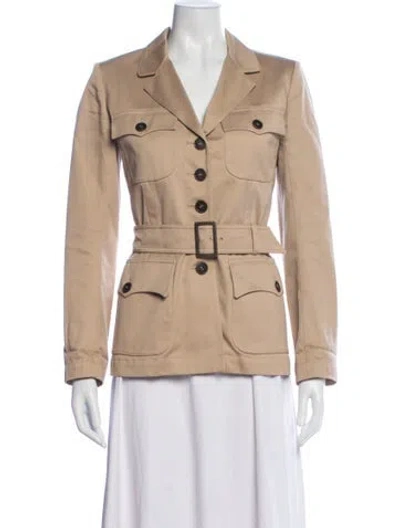 Pre-owned Alaïa Utility Jacket In Neutral