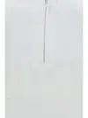 Alaïa White V-neck Body Shirt For Women