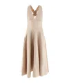 Alaïa Alaia Dresses In Nude