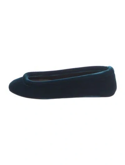 Pre-owned Alaïa Velvet In Blue