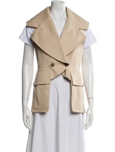 Pre-owned Alaïa Vest In Neutral
