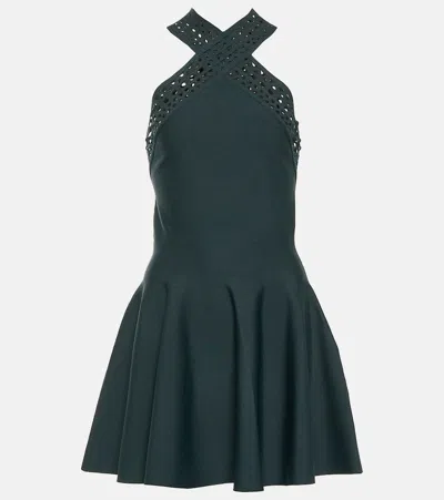 Alaïa Vienne Minidress In Black