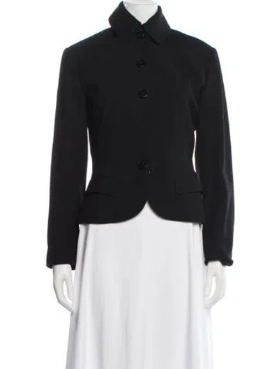 Pre-owned Alaïa Vintage 1980's Blazer In Black
