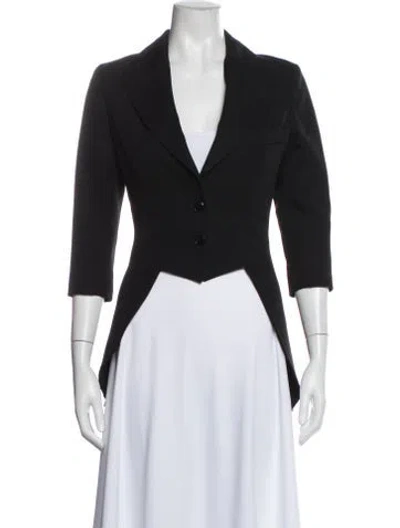 Pre-owned Alaïa Vintage 1980's Jacket In Black