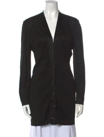 Pre-owned Alaïa Vintage 1980's Sweater In Black