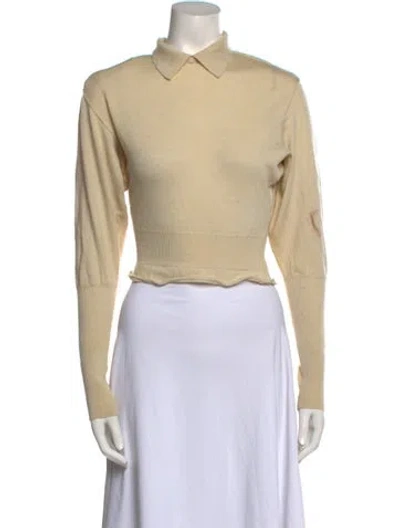 Pre-owned Alaïa Vintage 1980's Sweater In Neutral