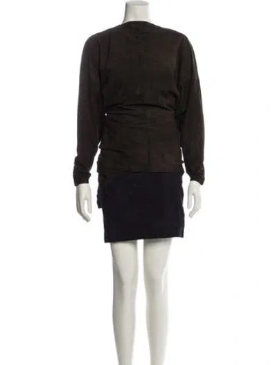 Pre-owned Alaïa Vintage 1983 Skirt Set In Multi