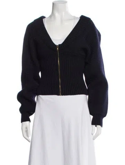 Pre-owned Alaïa Vintage 1986 Sweater In Blue
