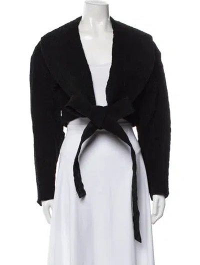 Pre-owned Alaïa Vintage 1987 Jacket In Black