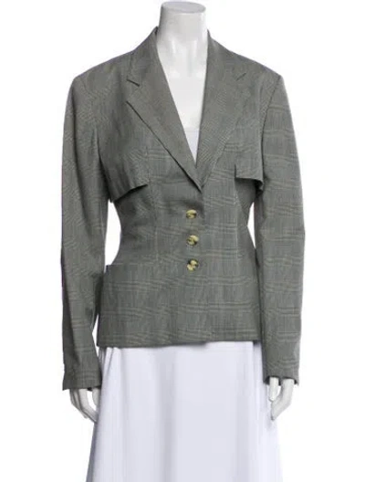 Pre-owned Alaïa Vintage 1988 Blazer In Black