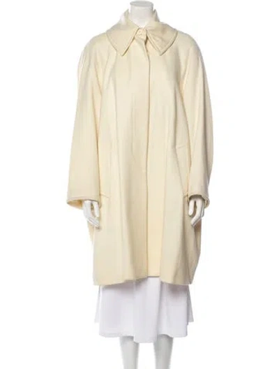 Pre-owned Alaïa Vintage 1989 Coat In Neutral